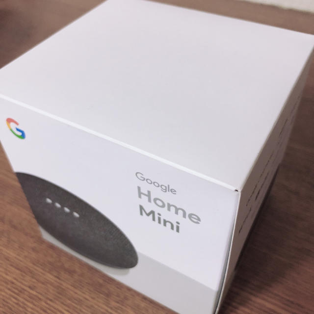 ANDROID(アンドロイド)の【未使用】Google Home mini チャコール スマホ/家電/カメラのオーディオ機器(スピーカー)の商品写真