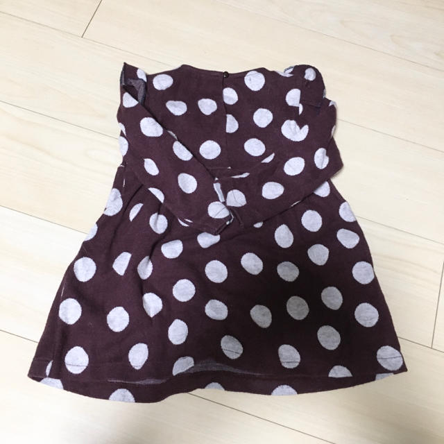 ZARA KIDS(ザラキッズ)のZARA♡ 100センチ　ドット柄ワンピース キッズ/ベビー/マタニティのキッズ服女の子用(90cm~)(ワンピース)の商品写真