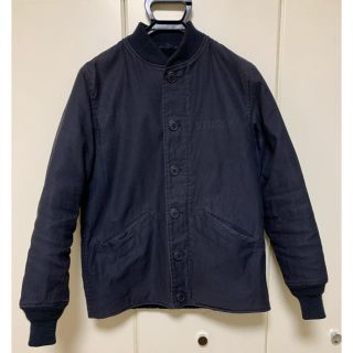 ステューシー(STUSSY)の【stussy】ブルゾン　ネイビー（※内側に中綿有）(ブルゾン)