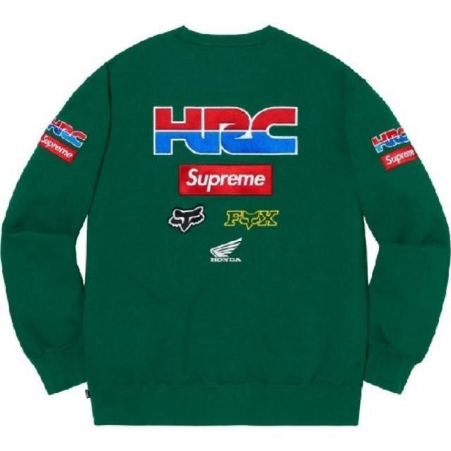 Supreme Honda Fox Racing Crewneck シュプリーム