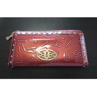 アナスイ(ANNA SUI)のANNA SUI アナスイ 長財布 レディース ラメ レッド(財布)