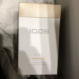 アイコス(IQOS)のiQOS 3 MULTI オンラインストア限定ゴールド(タバコグッズ)