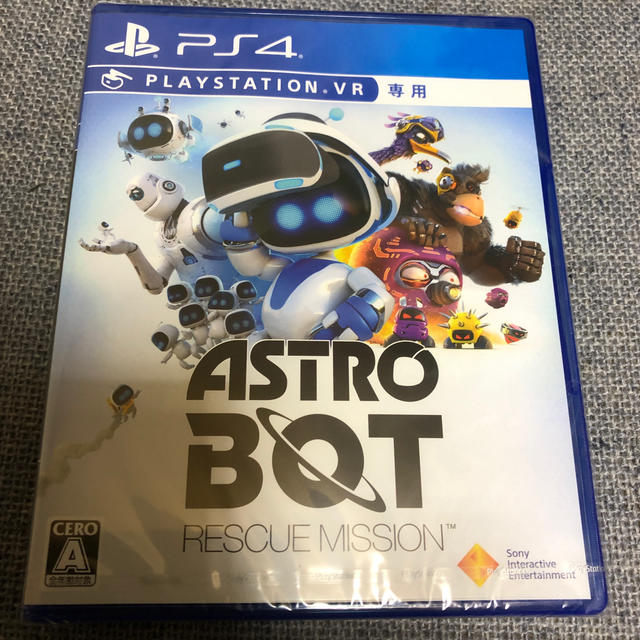 PlayStation VR(プレイステーションヴィーアール)のPSVR専用　ASTROBOT エンタメ/ホビーのゲームソフト/ゲーム機本体(家庭用ゲームソフト)の商品写真