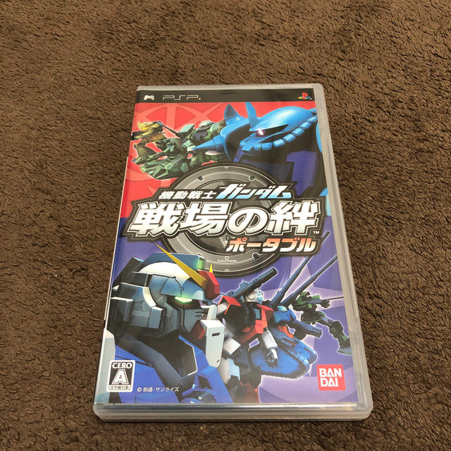 BANDAI(バンダイ)の機動戦士ガンダム 戦場の絆ポータブル PSP エンタメ/ホビーのゲームソフト/ゲーム機本体(携帯用ゲームソフト)の商品写真