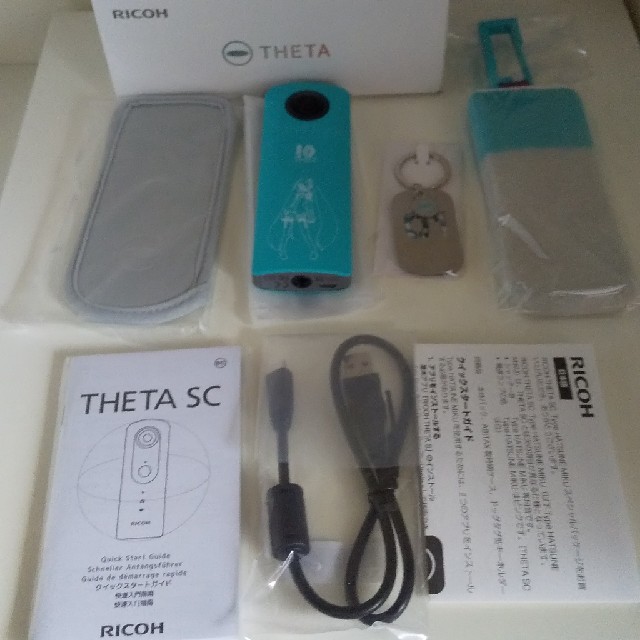 【新品 数量限定モデル】THETA SC （HATSUNE MIKU）初音ミクカメラ