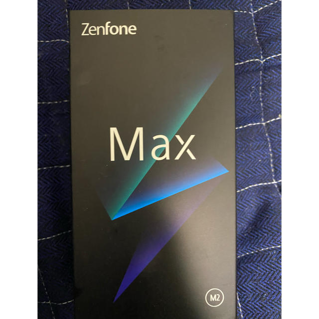 スマホ/家電/カメラZenFone Max M2 ミッドナイトブラック 32 GB SIMフリー