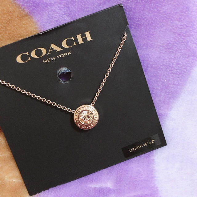 COACH(コーチ)の新品COACH サンバーストネックレス レディースのアクセサリー(ネックレス)の商品写真