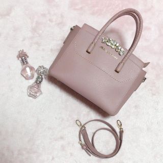 ジルバイジルスチュアート(JILL by JILLSTUART)のJILLBYJILLSTUART♡ジルスチュアートビジューロイヤルトートバッグ鞄(トートバッグ)