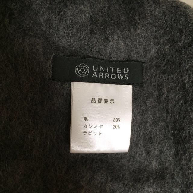 UNITED ARROWS(ユナイテッドアローズ)のラビットファー カシミヤマフラー レディースのファッション小物(マフラー/ショール)の商品写真