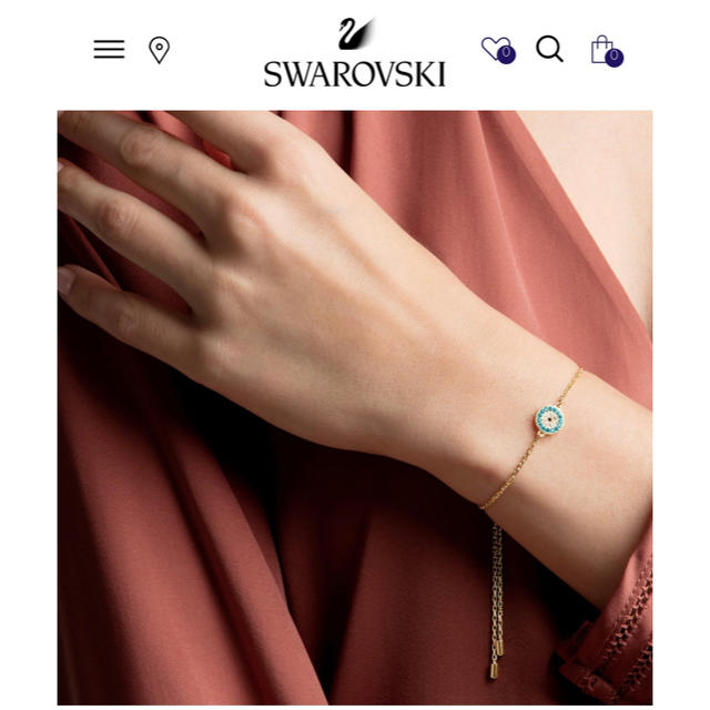 SWAROVSKI(スワロフスキー)のSWAROVSKI ブレスレット レディースのアクセサリー(ブレスレット/バングル)の商品写真