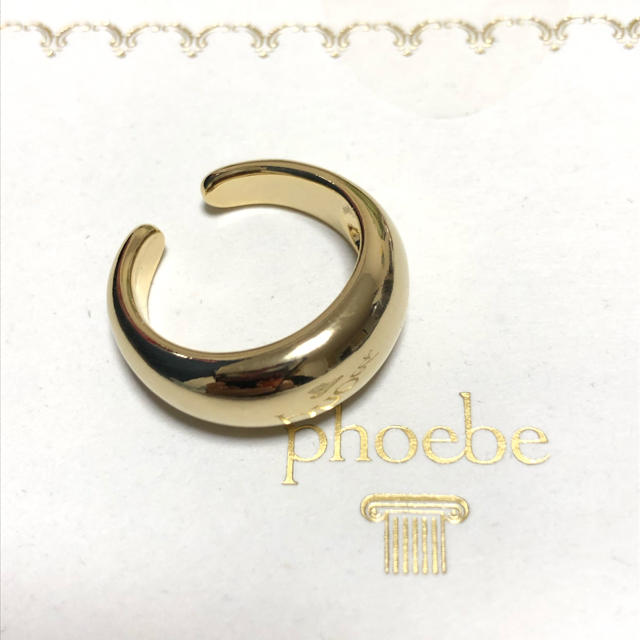 phoebe(フィービィー)のphoebe ゴールドリング レディースのアクセサリー(リング(指輪))の商品写真