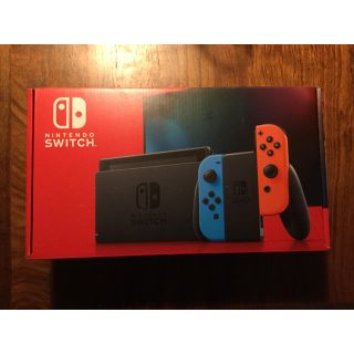 ニンテンドースイッチ(Nintendo Switch)のスイッチ ネオン 任天堂 中古美品 本体(家庭用ゲーム機本体)