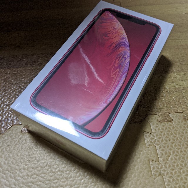 最高の iPhone 新品未開封 iPhone XR 128GB レッド SIMフリー スマートフォン本体