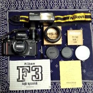 ニコン(Nikon)の☆Nikon F3 一眼レフ カメラ フィルム 稀少 保証書 送料無料☆(フィルムカメラ)