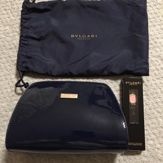 ブルガリ(BVLGARI)のブルガリのポーチとバッグチャームと袋(ポーチ)