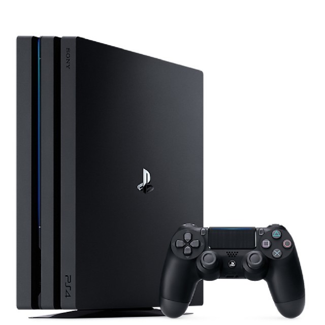 PlayStation4(プレイステーション4)の新品☆PlayStation4 PRO 1TB ジェットブラック 本体 PS4 エンタメ/ホビーのゲームソフト/ゲーム機本体(家庭用ゲーム機本体)の商品写真