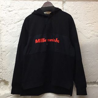 ジエダ(Jieda)のDAIRIKU ダイリク　19SS  パーカー ブラック(パーカー)