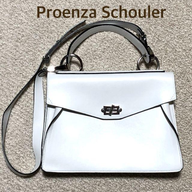 Proenza Schouler - PROENZA SCHOULER ハンドバッグ M 白/プロエンザ スクーラー