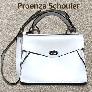 プロエンザスクーラー(Proenza Schouler)のPROENZA SCHOULER ハンドバッグ M 白/プロエンザ スクーラー (ハンドバッグ)