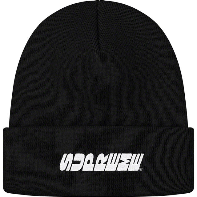 ニット帽/ビーニーsupreme Breed Beanie 黒