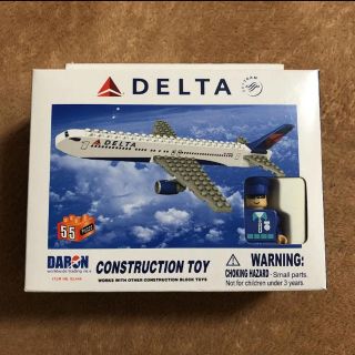 デルタ(DELTA)のデルタ航空   ブロック　非売品　新品未開封　DELTA(模型/プラモデル)