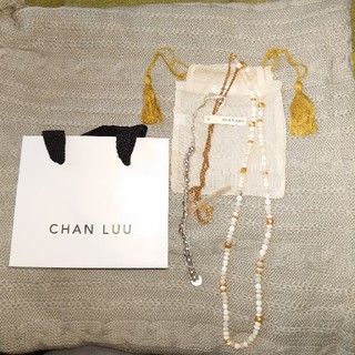 チャンルー(CHAN LUU)のチャンルーロングネックレス&ブレスレットセット(ネックレス)