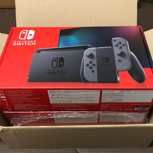 Nintendo Switch グレー　2個セット 1