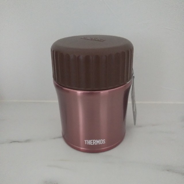 THERMOS(サーモス)のTHERMOS スープジャー 380ml ミストピンク  インテリア/住まい/日用品のキッチン/食器(弁当用品)の商品写真