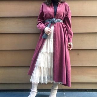 ジルスチュアート(JILLSTUART)のジルJILL🌸サニーコーデュロイワンピース🌸完売(ロングワンピース/マキシワンピース)