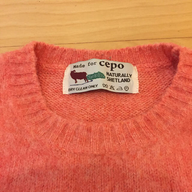 made for CEPO NATURALLY SHETLAND WOOL100