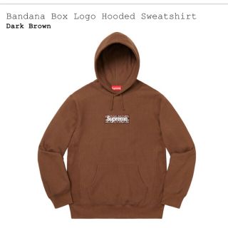 シュプリーム(Supreme)のsupreme bandana box logo hooded S パーカー(パーカー)