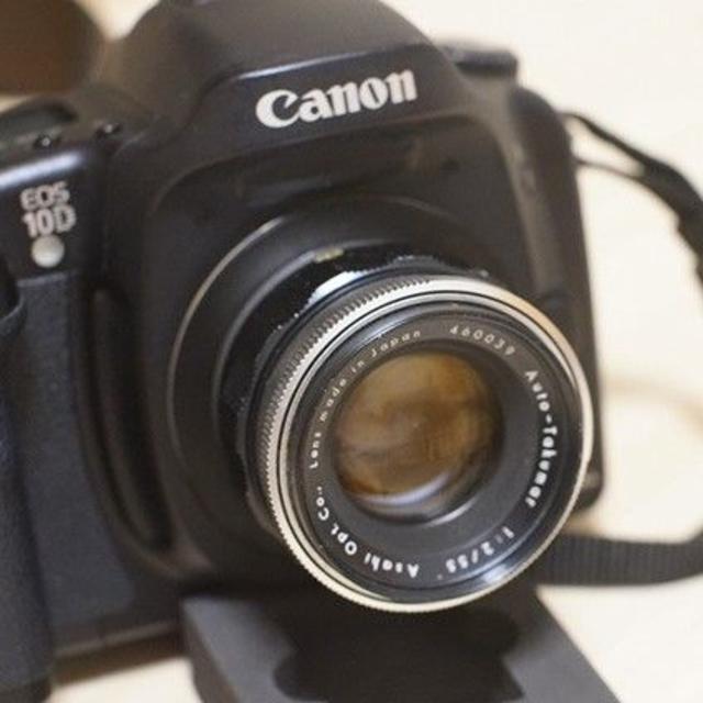 Canon(キヤノン)のオールドレンズ　M42→Canon EFマウントアダプター スマホ/家電/カメラのカメラ(デジタル一眼)の商品写真