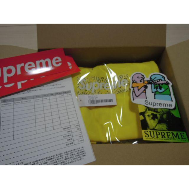 Supreme(シュプリーム)のBandana Box Logo Tee 黄 L メンズのトップス(Tシャツ/カットソー(半袖/袖なし))の商品写真