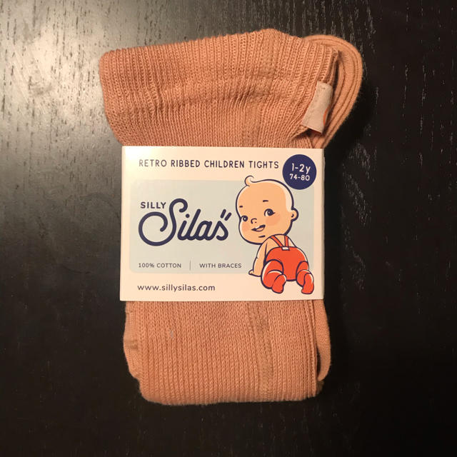 最終値下げ★ラスト1★新品　SILLY Silas 肩紐付きタイツ　1-2y ⑦