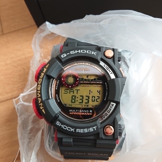 最終値下げ！ 美品❢ G-SHOCK フロッグマン GWF-D1000-1JF時計