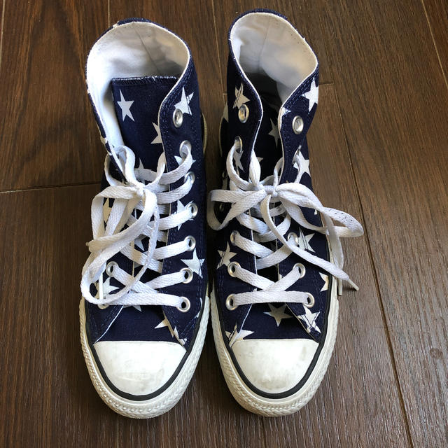 CONVERSE(コンバース)のconverse スター柄ハイカットスニーカー レディースの靴/シューズ(スニーカー)の商品写真