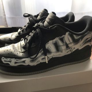 ナイキ(NIKE)のNIKE Air Force 1 Skelton black AF1 28.5(スニーカー)