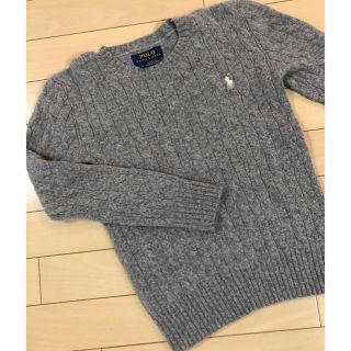 ラルフローレン(Ralph Lauren)のラルフローレン☆ウール100%  ふんわり柔らかニット 140㎝　セーター(ニット)