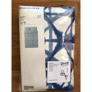 イケア(IKEA)のイケア ダブルサイズ 布団カバー 枕カバー セット(シーツ/カバー)