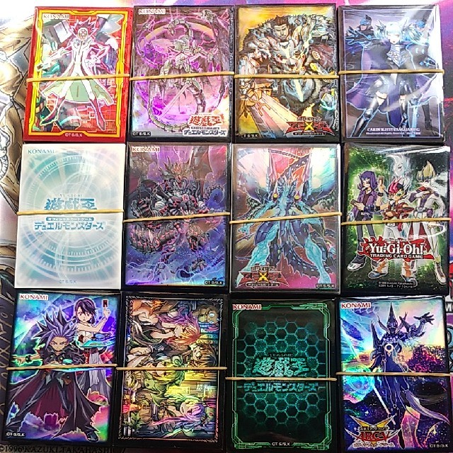 KONAMI - 《402》遊戯王スリーブ付きデッキパーツ!大量まとめ!の通販