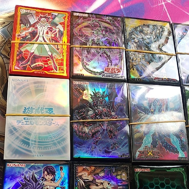 KONAMI - 《402》遊戯王スリーブ付きデッキパーツ!大量まとめ!の通販