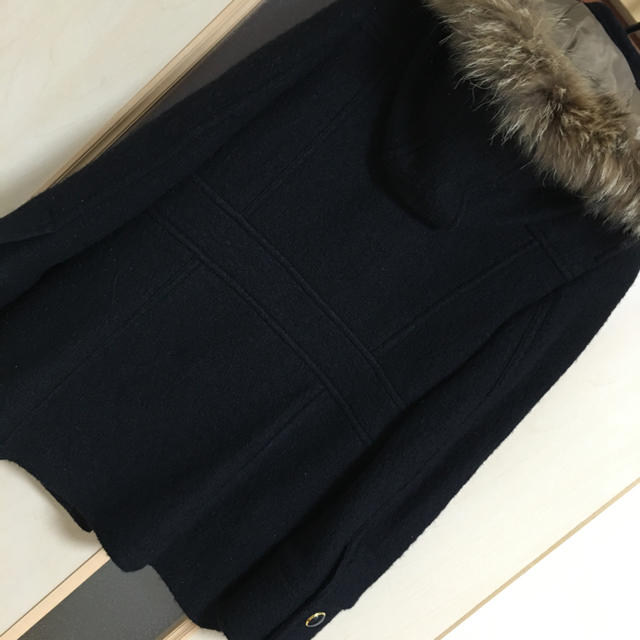 MINIMUM(ミニマム)の美品♡ミニマム♡フード付きコート♪ レディースのジャケット/アウター(毛皮/ファーコート)の商品写真
