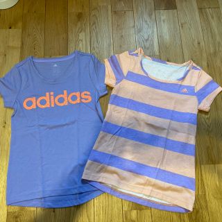 アディダス(adidas)のadidas 140 2枚セット(Tシャツ/カットソー)