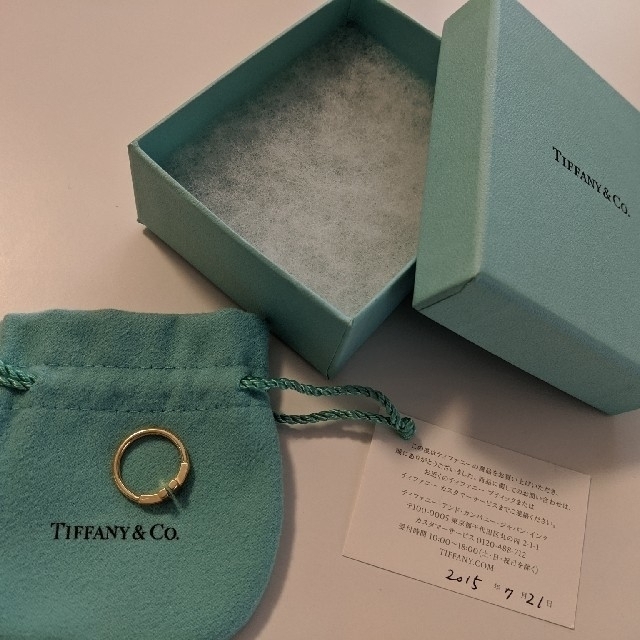 Tiffany & Co.(ティファニー)の【haru様専用】ティファニー　Tリング　7号 レディースのアクセサリー(リング(指輪))の商品写真