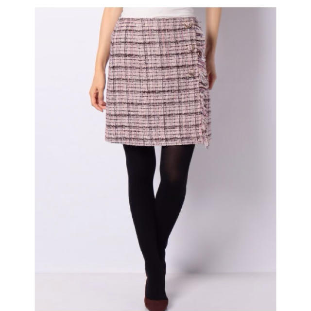 LAISSE PASSE - 【美品♪】レッセパッセ♡ファンシーチェックツイード