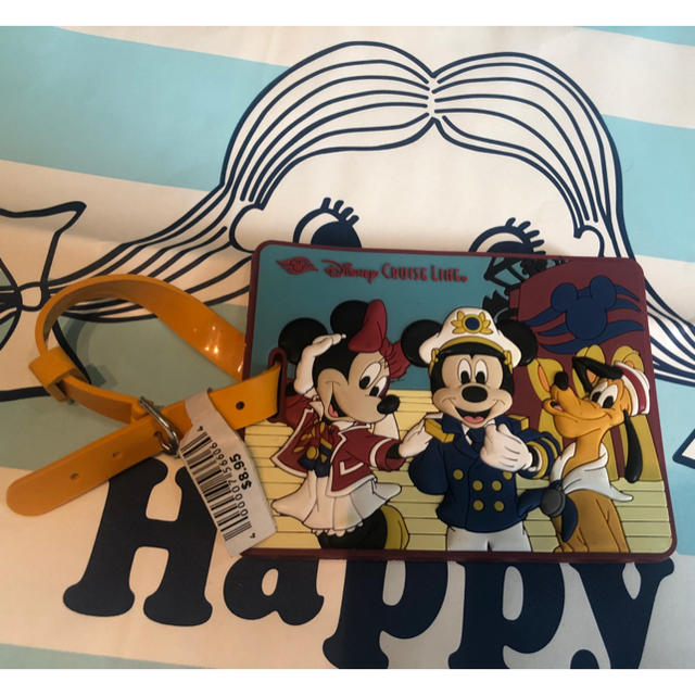 Disney(ディズニー)のディズニークルーズ  ラゲッジタグ エンタメ/ホビーのおもちゃ/ぬいぐるみ(キャラクターグッズ)の商品写真