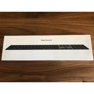 アップル(Apple)のApple Magic Keyboard テンキー付き　スペースグレイ(PC周辺機器)