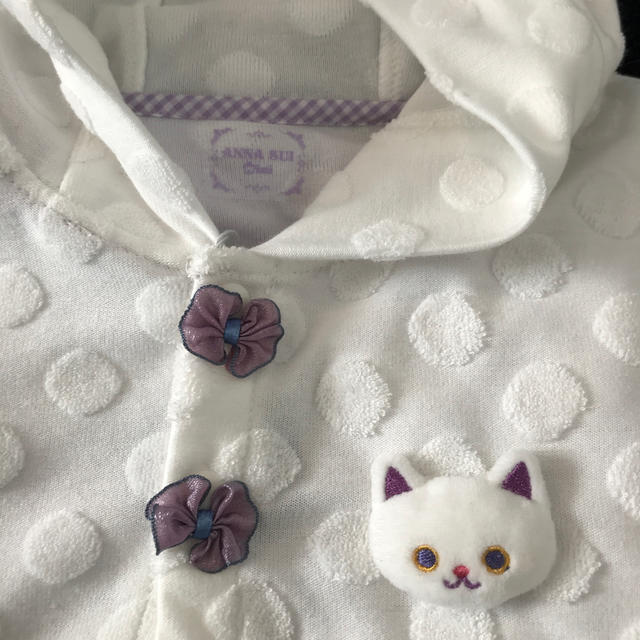 ANNA SUI mini(アナスイミニ)のお値下げ！！新品✳︎アナスイ　ミニ　ポンチョ キッズ/ベビー/マタニティのキッズ服女の子用(90cm~)(ジャケット/上着)の商品写真