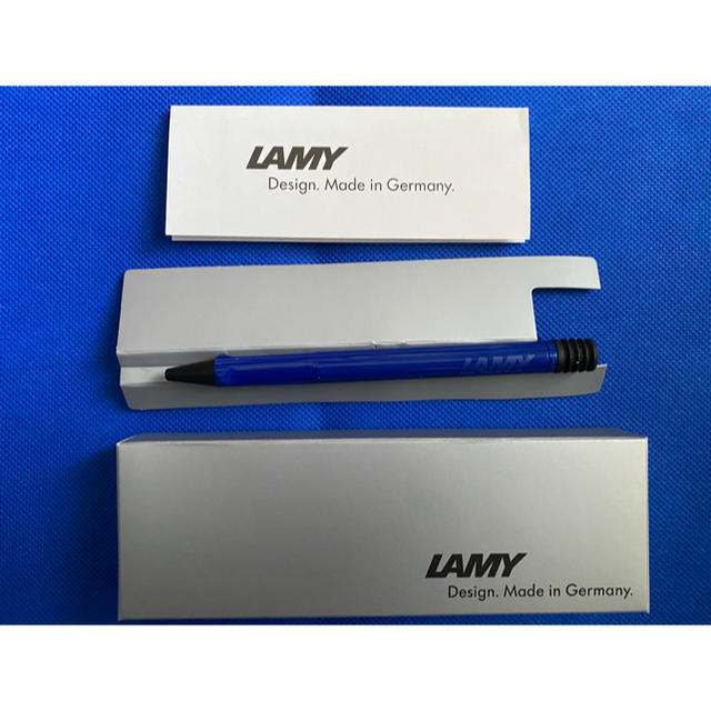 LAMY(ラミー)のLAMY  サファリブルー ボールペン インテリア/住まい/日用品の文房具(ペン/マーカー)の商品写真