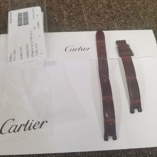 カルティエ(Cartier)のカルティエ時計ベルト(レザーベルト)